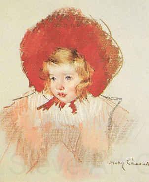 Mary Cassatt Child with Red Hat Norge oil painting art